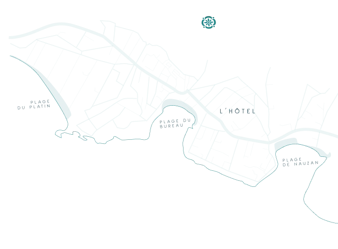 carte hotel la villa ouest