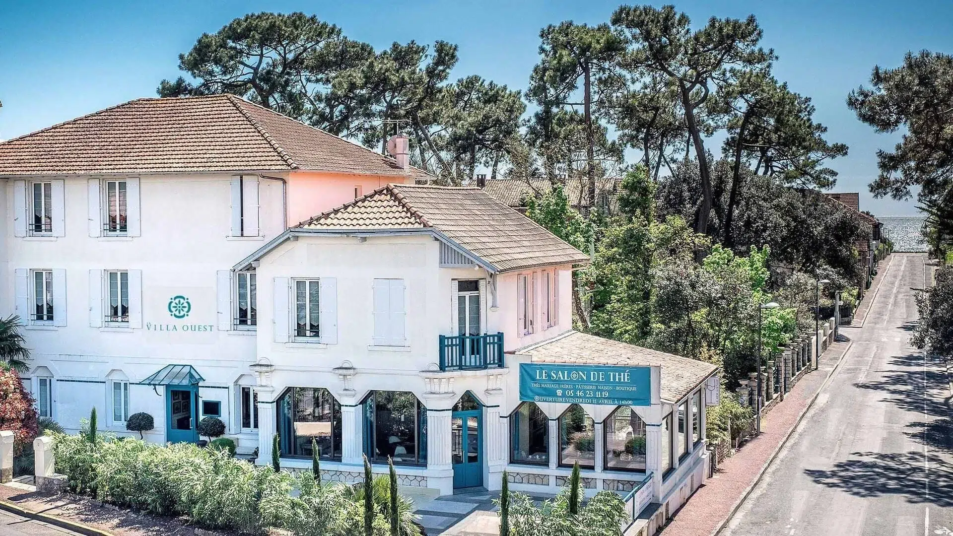hotel la villa ouest en bord de mer