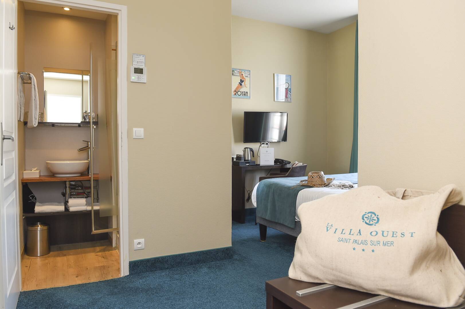 chambre confort hotel en charente maritime