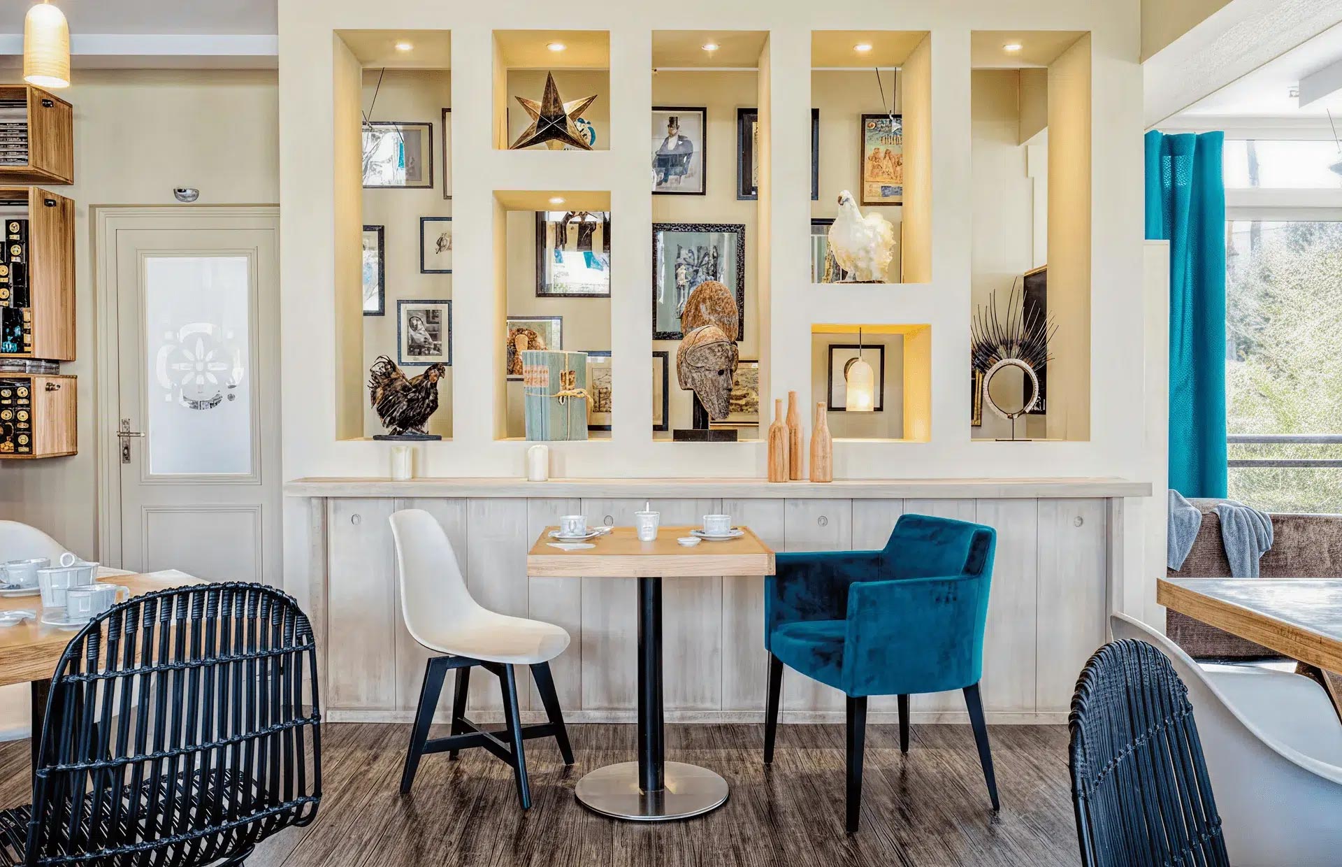 hotel avec salon de the a saint palais sur mer