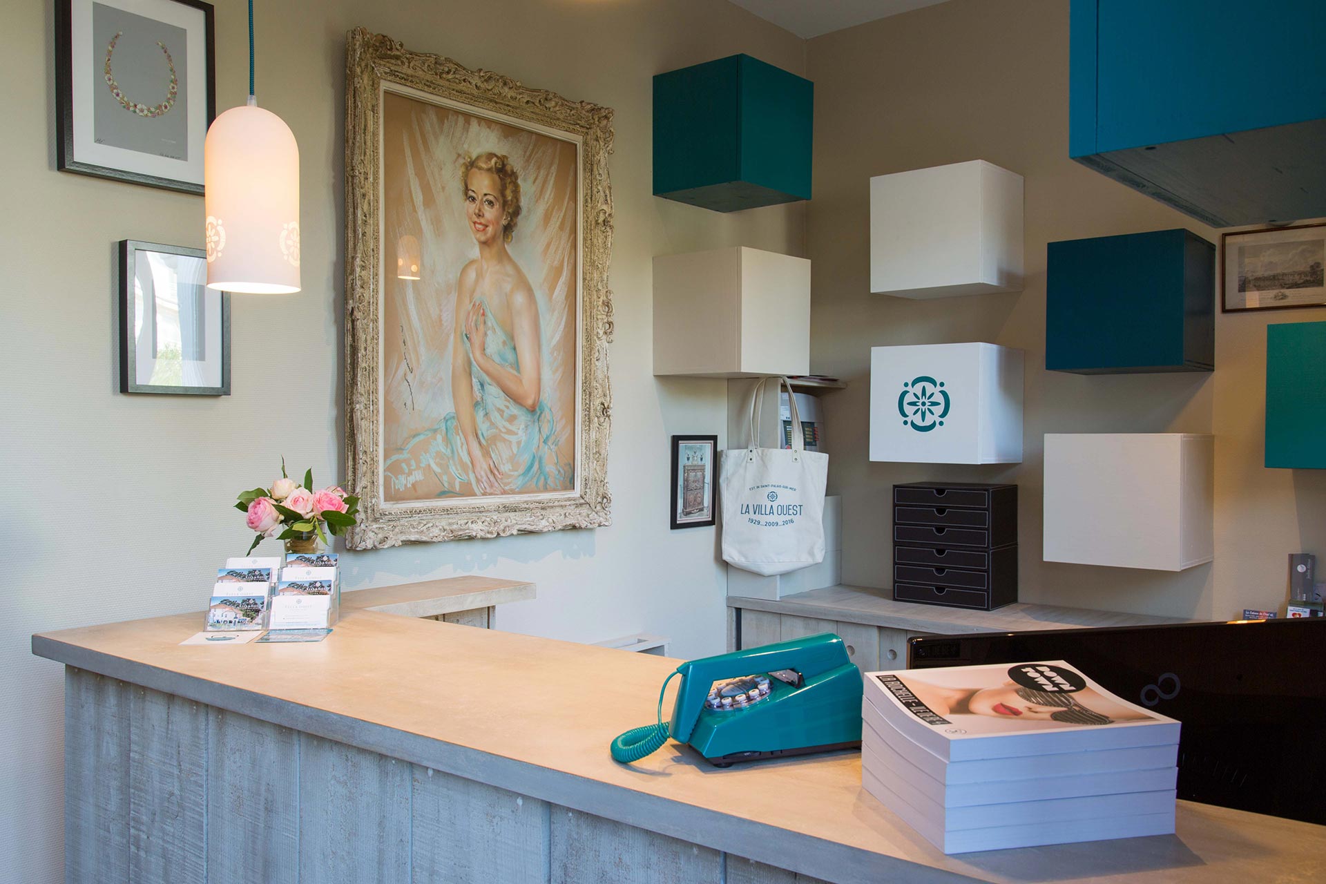 reception vacances a l hotel villa ouest